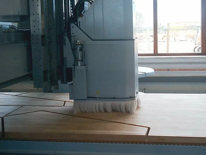 Piese de scară prelucrate cu un flux CNC